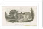 Dimsdale Old Hall: engraving by School English