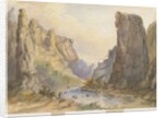 Dovedale - landscape by Henry James Noyes