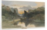 Dovedale - landscape by Thomas Peploe Wood