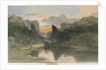 Dovedale - landscape by Thomas Peploe Wood