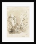 Dovedale - landscape: pencil and wash drawing, nd [1817-1845] by Thomas Peploe Wood
