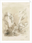 Dovedale - landscape: pencil and wash drawing, nd [1817-1845] by Thomas Peploe Wood
