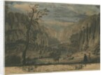 Dovedale - Eight Prospects: engraving, nd [?1743] by Thomas of Derby Smith (after)