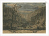 Dovedale - Eight Prospects: engraving, nd [?1743] by Thomas of Derby Smith (after)