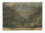 Dovedale - Eight Prospects: engraving, nd [?1743] by Thomas of Derby Smith (after)