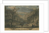 Dovedale - Eight Prospects: engraving, nd [?1743] by Thomas of Derby Smith (after)