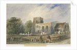 Draycott in the Moors Church: water colour painting, nd [?19th cent] by Lewis John Wood