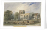 Draycott in the Moors Church: water colour painting, nd [?19th cent] by Lewis John Wood