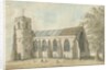 Drayton Bassett Church: water colour painting, nd[1762-1802] by Stebbing Shaw