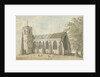 Drayton Bassett Church: water colour painting, nd[1762-1802] by Stebbing Shaw