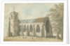 Drayton Bassett Church: water colour painting, nd[1762-1802] by Stebbing Shaw