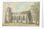 Drayton Bassett Church: water colour painting, nd[1762-1802] by Stebbing Shaw