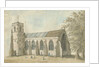 Drayton Bassett Church: water colour painting, nd[1762-1802] by Stebbing Shaw