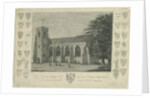 Drayton Bassett Church: engraving, nd [1762-1802] by Stebbing Shaw