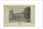 Drayton Bassett Church: engraving, nd [1762-1802] by Stebbing Shaw