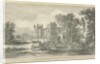 Drayton Bassett - 'Drayton Manor' : woodcut engraving, nd [?19th cent] by School English