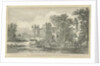 Drayton Bassett - 'Drayton Manor' : woodcut engraving, nd [?19th cent] by School English