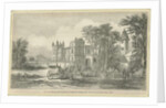 Drayton Bassett - 'Drayton Manor' : woodcut engraving, nd [?19th cent] by School English