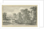 Drayton Bassett - 'Drayton Manor' : woodcut engraving, nd [?19th cent] by School English
