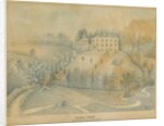 Drayton-in-Hales - Pelwall House: blue wash drawing, nd [?19th cent] by C.B Ash