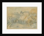 Drayton-in-Hales - Pelwall House: blue wash drawing, nd [?19th cent] by C.B Ash