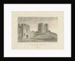Dudley Castle - The Keep: sepia drawing, 1812 by John Buckler