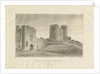 Dudley Castle - The Keep: sepia drawing, 1812 by John Buckler