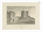 Dudley Castle - The Keep: sepia drawing, 1812 by John Buckler