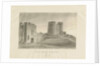Dudley Castle - The Keep: sepia drawing, 1812 by John Buckler