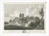Dudley Castle: engraving, nd [1762-1802] by Stebbing Shaw