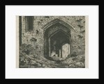 Dudley Castle - The Gatehouse: etching, nd [?19th cent] by School English