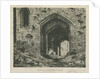 Dudley Castle - The Gatehouse: etching, nd [?19th cent] by School English