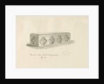 Tomb in Ham Church, 1826 by John Chessell Buckler