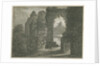 Dudley Castle - The Keep: etching, 1818 by School English