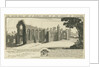 Dudley Priory: engraving, 1731 by Samuel Buck