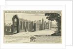 Dudley Priory: engraving, 1731 by Samuel Buck
