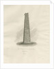 Ilam Church - Ancient Cross: sepia drawing, 1847 by John Buckler