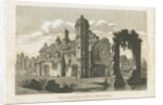 Dudley Priory: engraving, nd [c 1821] by John Coney