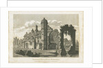 Dudley Priory: engraving, nd [c 1821] by John Coney
