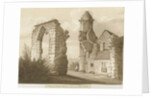 Dudley Priory: sepia wash drawing, 1827 by Robert Noyes