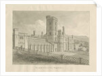 Ilam Hall: sepia drawing, 1826 by John Chessell Buckler