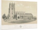 Eccleshall Church by Louis Haghe