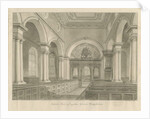 Interior of Ingestre Church by John Buckler