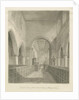 Interior of Eccleshall Church by John Buckler