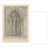 Lichfield Cathedral - West Doorway by John Buckler