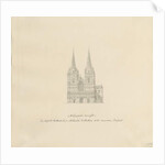 Lichfield Cathedral - West Front by William Dugdale