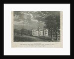 Ingestre Hall: lithograph by Moses Webster
