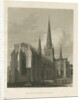 Lichfield Cathedral - North East View by Charles Wild