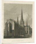 Lichfield Cathedral - North East View by Charles Wild