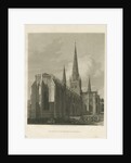 Lichfield Cathedral - North East View by Charles Wild